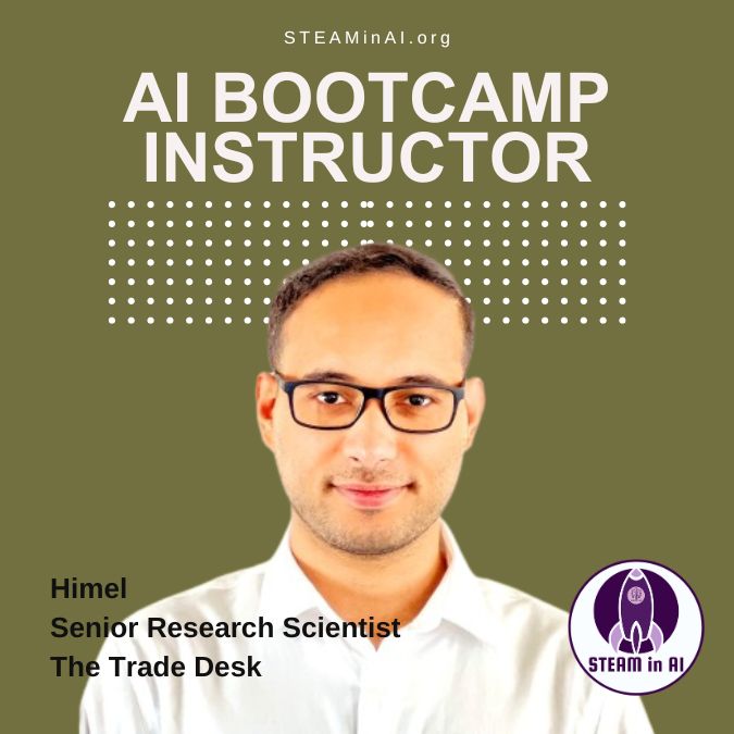 Himel Dev Senior Research Scientist STEAM in AI Multimodal Championship Bootcamp Megathon Instructor Himel Dev Senior Research Scientist STEAM in AI Multimodal Championship Bootcamp Megathon Instructor