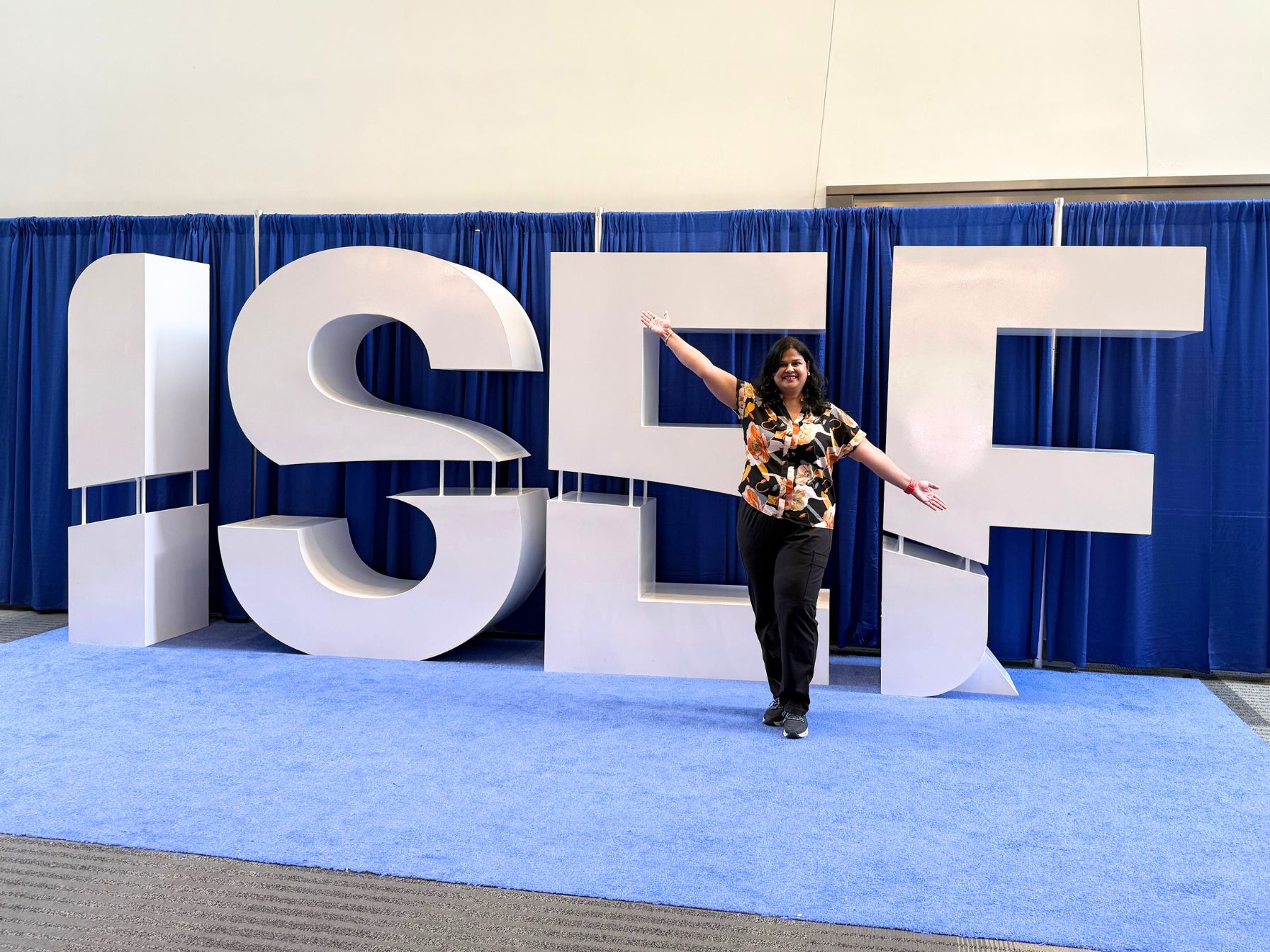 ISEF shilpi STEAM in AI grand judge 2025