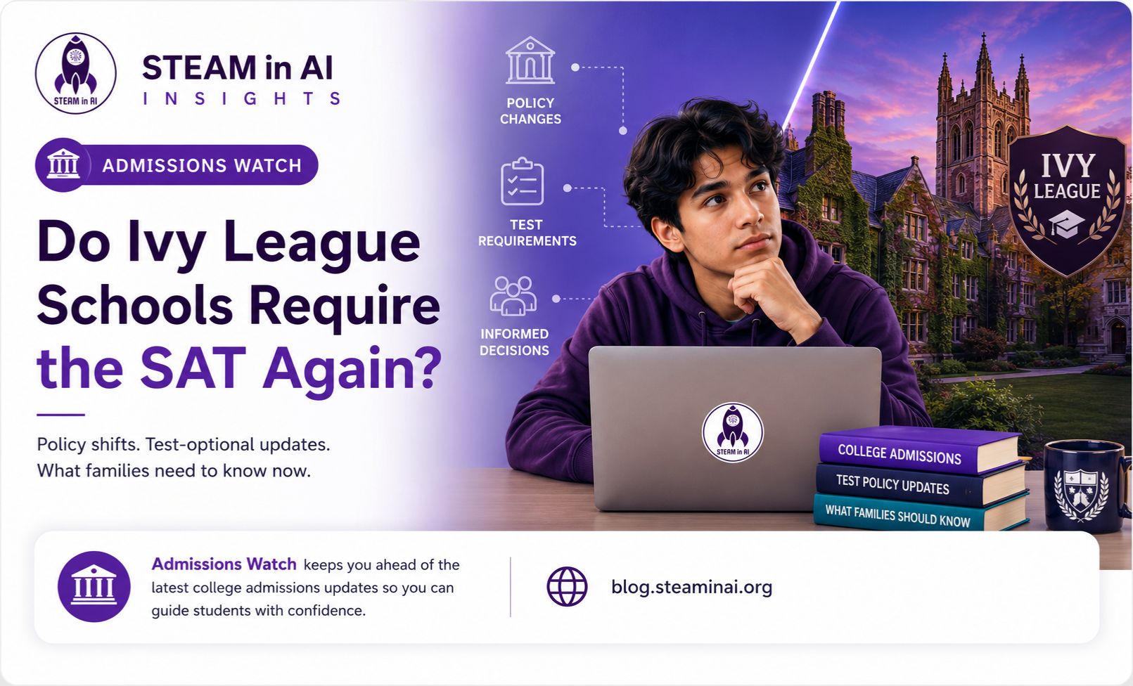 Do Ivy League Schools Require the SAT Again_ STEAM in AI Insights