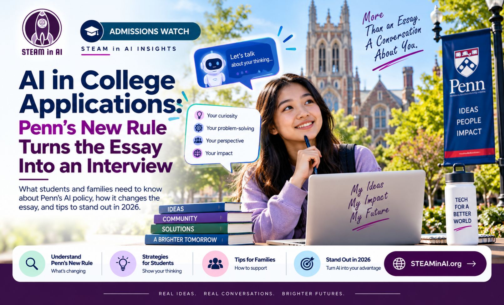 AI in College Applications Penn's New Rule STEAM in AI Insights