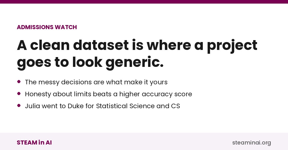 AI projects for data science applicants that avoid the Kaggle trap