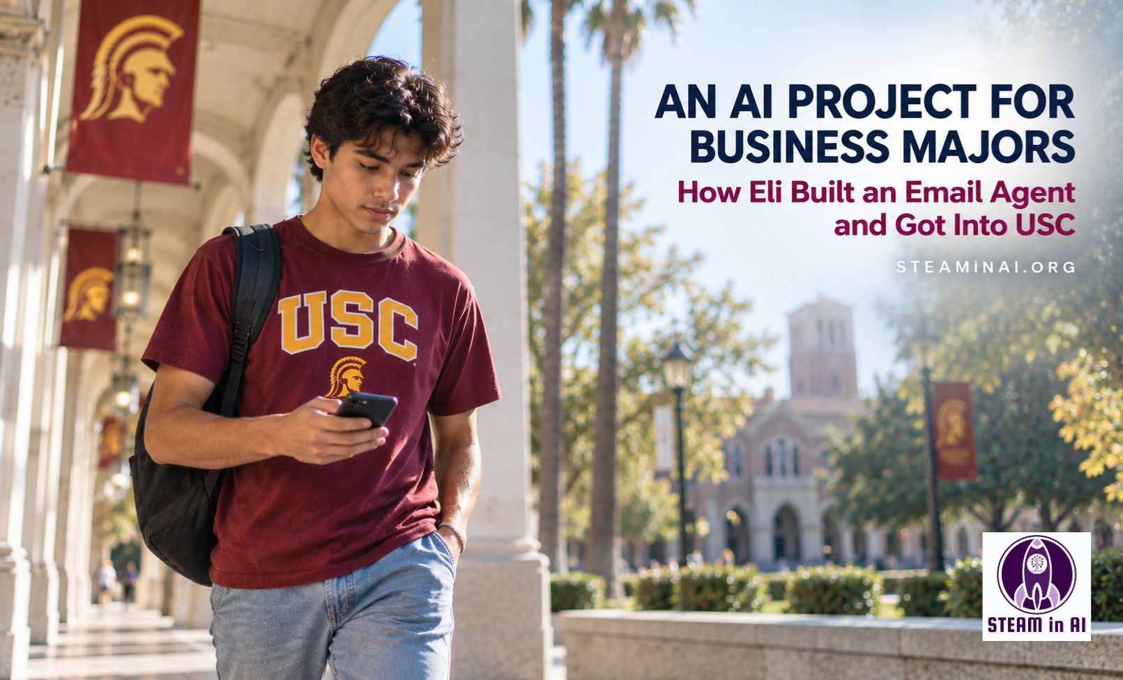 An AI Project for Business Majors that landed University of Southern California Admit